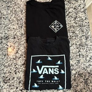 Boys T-shirts Salty Crew Van’s Large